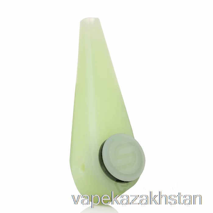 Vape Smoke Softglass TOKEN Hand Pipe Aura (Glow-in-the-Dark)